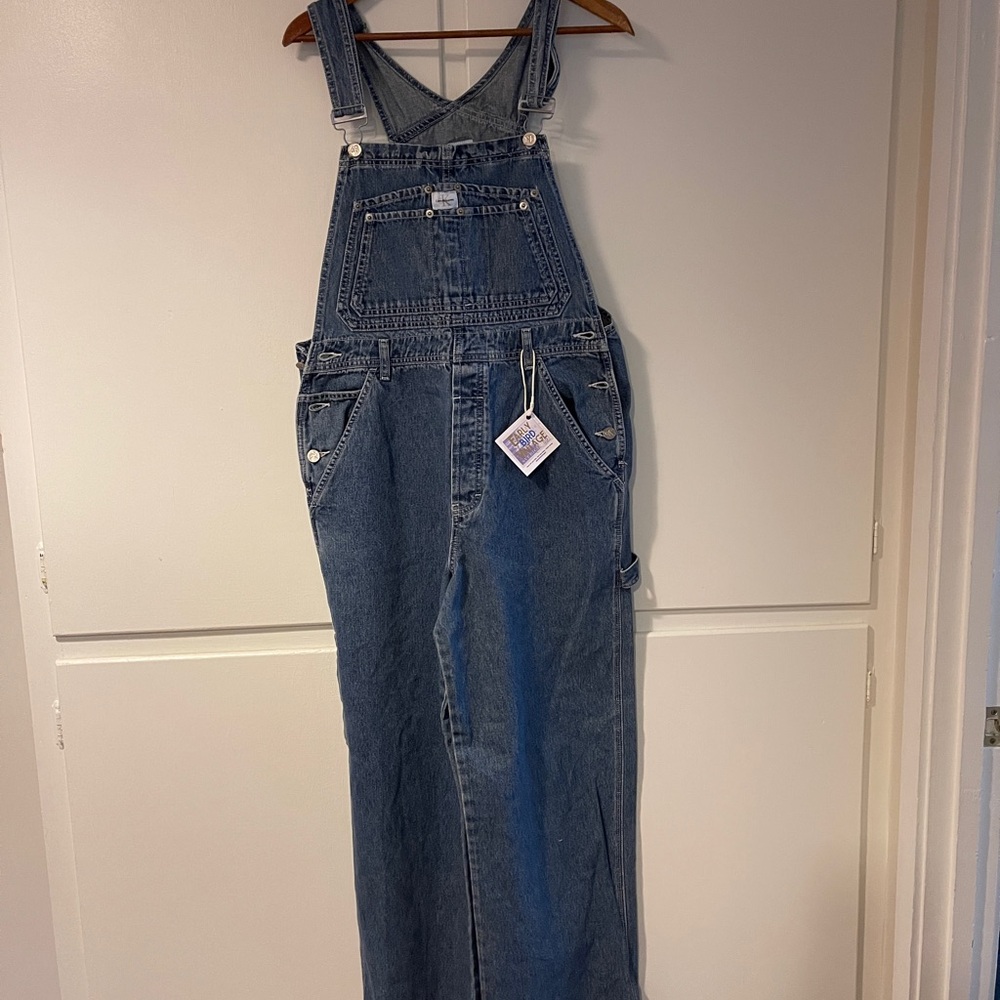Blue Denim Overalls